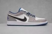 nike air jordan 1 low university silver gray